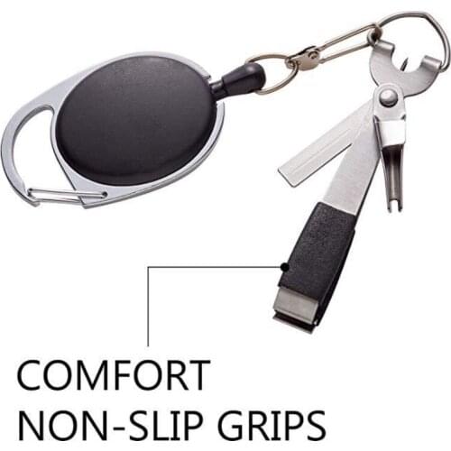 1PC Fishing Quick Knot Tool Fast Tie Nail Knotter Line Cutter Clipper Nipper Hook Sharpener Fly Tying Tool Fishing Tools