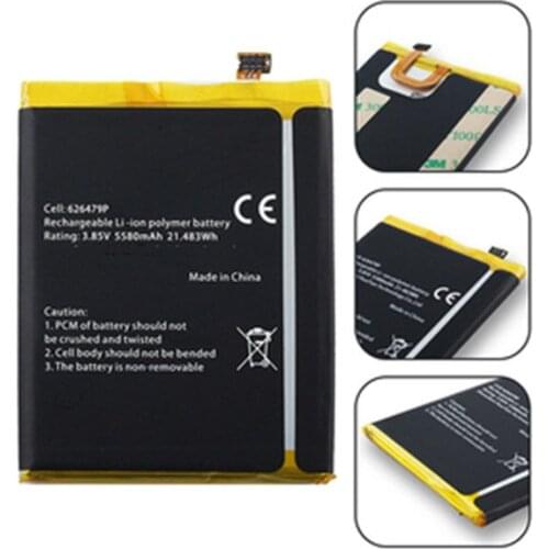 100% Original Blackview 626479P Battery 5580mAh For Blackview BV9600 Pro Phone Batteries High Quality and free tool