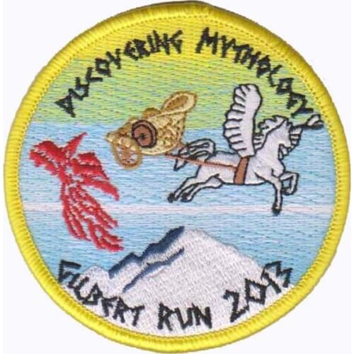 38 Embroidered badges, made of Twill, available in various designs, with 50pcs MOQ, 100pcs/lot, free shipping