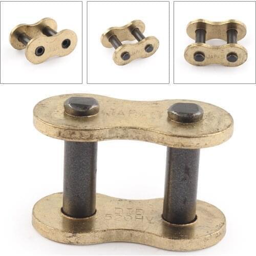 520 Rivet Chain Connecting Link O-ring For Kawasaki ZX6R ZX-6R 2003-2010 For Honda Suzuki Ducadi KTM