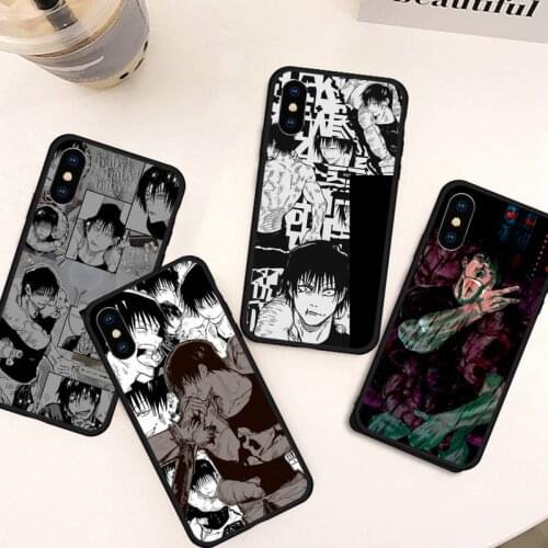 Toji Fushiguro Jujutsu Kaisen anime Phone Case for iPhone 11 12 mini pro XS MAX 8 7 6 6S Plus X 5S SE 2020 XR