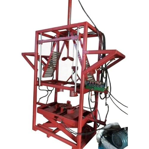 Hydraulic Oil-based Load Pressing Tire COT-9 Truck Tyre Tripling Machine For Packing CN On Sale