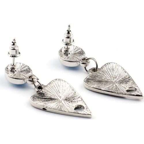 Gothic God of Eyes Ouijas Planchette Drop Earrings Witchcraft Board Sun Moon Yes No Heart Drop Earrings Fashion Jewelry