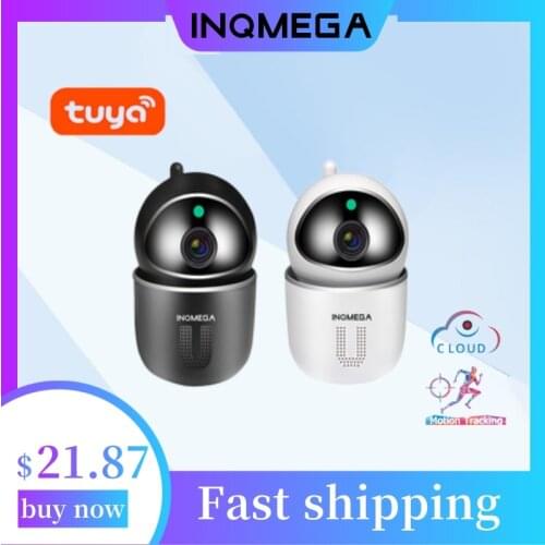 INQMEGA Tuya WiFi 1080P Cloud IP Camera Baby Monitor Auto Tracking Security Indoor Camera Wireless CCTV Network Surveillance