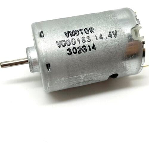 Johnson Mini 545 Carbon Brush Electric Motor DC 6V 12V 14.4V 25000 High Speed Large Torque with Cooling Fan Power Tool Drill