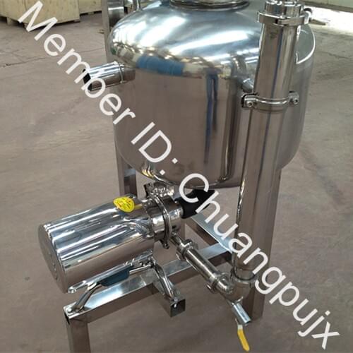 SS304 Milk Receiver Container, Stainless Steel Milk Receiver, Milking Parlor Spare Parts