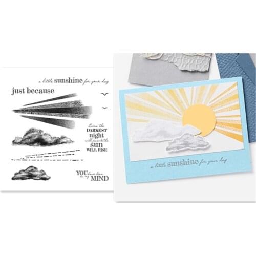 Sunshine Metal Cutting Dies and Stamps 2021 New Craft Cut Die Scrapbooking Craft Paper Knife Mould Blade Punch Stencils Dies