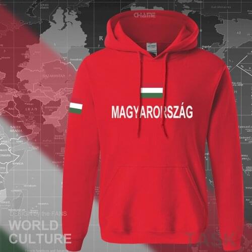 Hungary Hungarian hoodies men sweatshirt sweat new hip hop streetwear tracksuit nation footballer sporting country 2017 HUN HU