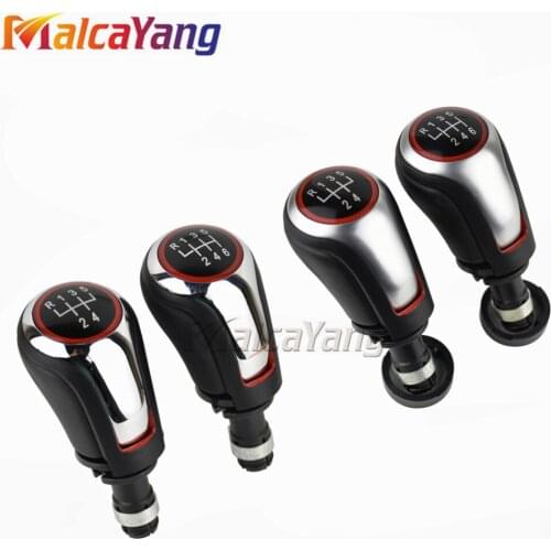 New Car Styling Manual Gear Shift Knob Lever Stick Pen 5 6 Speed ball For V-W Volkswagen Golf 5/6 MK5/6 Scirocco(2009) octavia