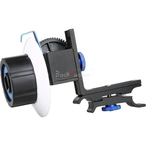 New Camera Lens Machinery Follow Focus Adjustable With Gear Ring Belt 15mm Rod Mount Support System for Canon Nikon DSLR Rig