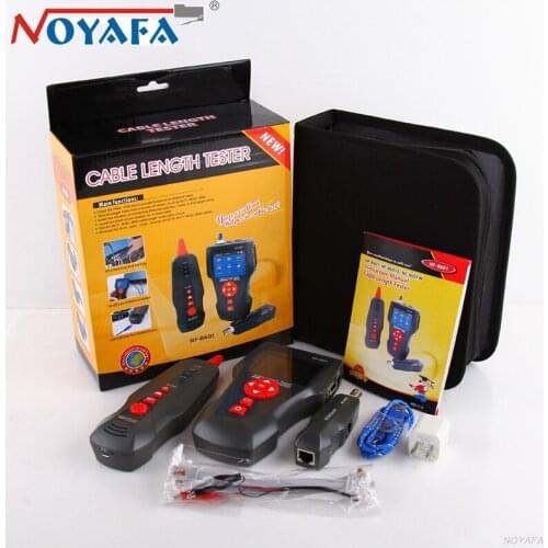 NOYAFA NF-8601 Network Cable Tester Diagnose Tone Detector BNC PING/POE Metal Line RJ45 RJ11 Phone Wire Tracker Original Packag