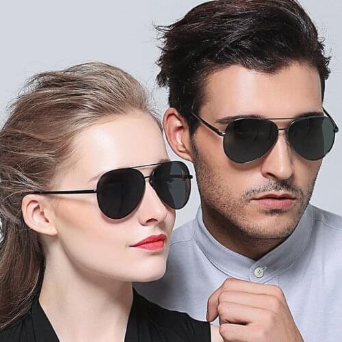 Rimless Metal Polarized Driving Glasses Summer Sunglasses Men Luxury Designer Vintage Fish Double Beam Oculos De Sol Masculino