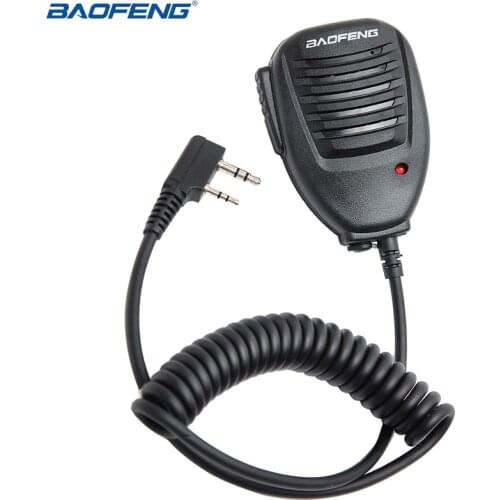 Original Baofeng UV5R Handheld Microphone Speaker MIC for Baofeng Portable Radio UV-5R BF-888S UV-82 BF-UVB3 Plus Walkie Talkie