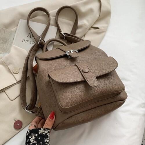 DORANMI Autumn Schoolbag Womens Backpack 2021 Classic Book Shoulder Back Bag Female Mochila Rucksacks Preppy Back Bags SB574