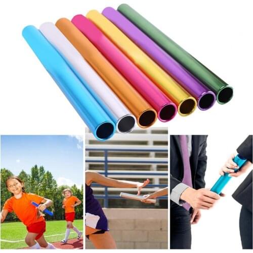 Relay Batons Electroplating Multiuse Aluminum Alloy Sprinting Competition Transfer Batons Track Field Supplies Outdoor Tools