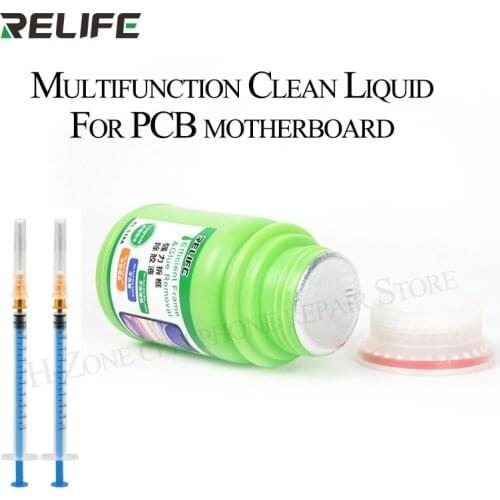 RELIFE RL-518A Efficient liquid for remove frame disassemble bracket stent glue liquid for iPhone huawei Samsung + 2pcs Syring