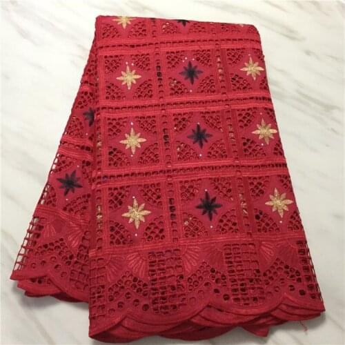 Swiss Voile Lace In Switzerland High Quality 2021 Nigeria Africa Dry Cotton Lace Fabric Party Cotton Dress PL11663