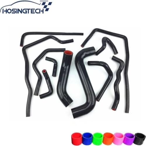 HOSINGTECH-for Subaru Impreza WRX/STi GDB, EJ20 Silicone Heater Radiator Hose Coolant Kits color options