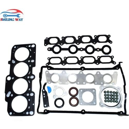 SMILING WAY# MLS Cylinder Head Bolts & Engine Cover Gasket Camshaft Seals Kit For Audi A4 A6 VW Beetle Golf Jetta Passat 1.8T