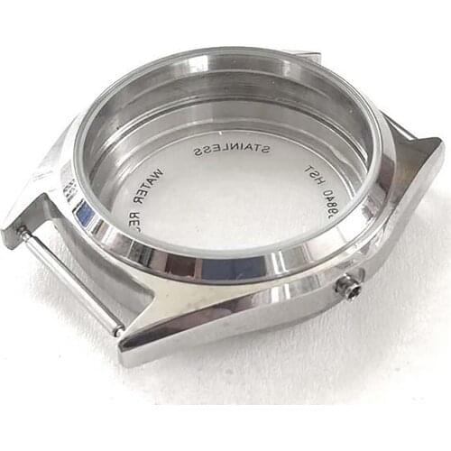 Replacement 36mm Steel Watch Case Kit Spare Part for 8200 Movement