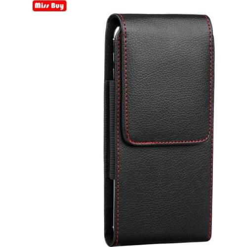 Vertical Bag Phone Case Pouch For iPhone for Samsung for huawei for xiaomi redmi for nokia model Belt Clip Holster Leather Cover