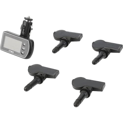 High Quality 5 Colors Tire Pressure Monitor System + 4 External Sensors LCD Display GT02-T01 New Hot Selling