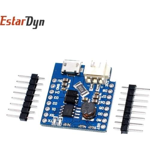 Battery Shield For D1 mini single lithium battery charging & boost