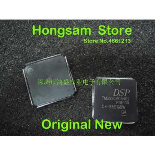10PCS) 100% original new NOT refurbish TMS320VC5402PGE100 TMS320VC5402 PGE100 QFP