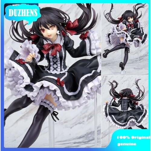 100% Original genuine DATE A LIVE Yuri Tokisaki Kurumi Private service PVC Action Figure Anime Figure Model Toys Doll Gift