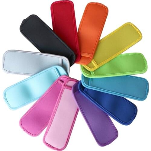 20pcs) Neoprene popsicle Holders Bag Ice Sleeves Freezer Pop Holders