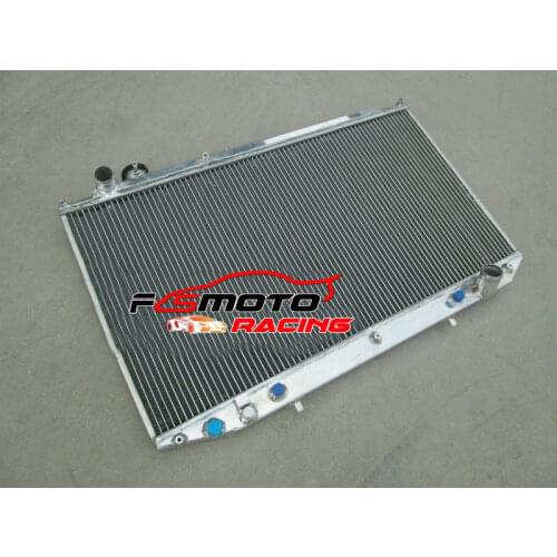 3 ROW Aluminum Radiator For 1991-1997 Lexus GS300 Toyota Aristo Q JZS147 S140 3.0L 2JZ-GE/2JZ-GET I6 AT GS 300 92 93