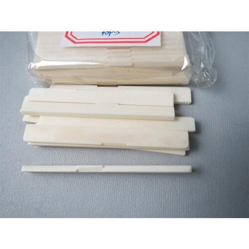 40pcs Nice Classical Guitar saddles DJ-06 bone
