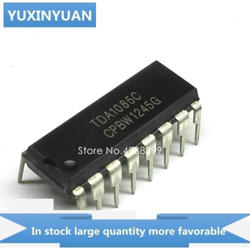 5PCS/LOT TDA1085C TDA1085 TDA 1085C A1085C DA1085C DIP16 in stock