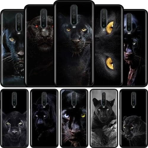 Animal Panther Cover For Xiaomi Redmi Note 9S 8 K30 K40 10 Pro 9 7 8T 9C 9A 7A 8A 6A 6 TPU Cell Phone Case Coque Capa