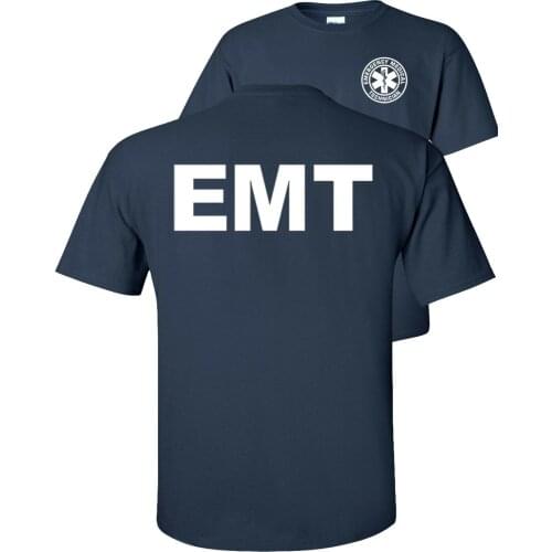 EMT T-Shirt Emergency Medical Technician short Men Funny harajuku t shirts