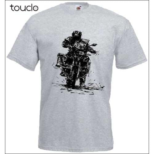 German Motorcycle 1200 GSA T-SHIRT Motorrad GS Adventure Shirt New Summer T Shirts Men 100% Cotton Cool Tees