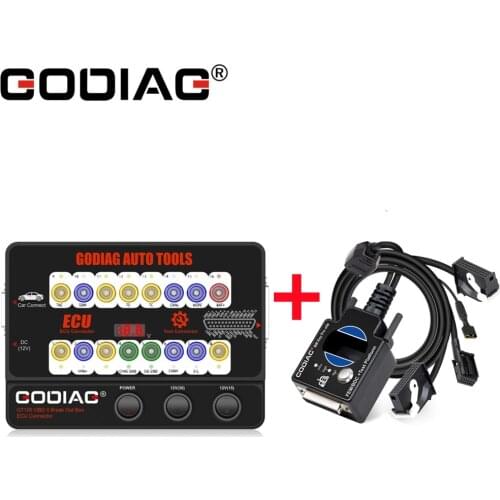 GODIAG GT100 OBD II Break Out Box ECU Connector Test Platform for BMW FEM/ BDC Programming ECU Maintenance Tool
