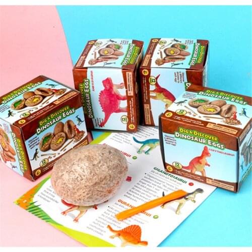Dig it up Dinosaur Eggs12 Dino Egg Toys STEM Learning Kids Activity Gift Party Favors for Kids 12 Mystery Excavation Adventure
