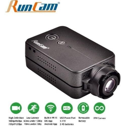 RunCam 2 V2 RunCam2 HD 1080P 120 Degree Wide Angle WiFi FPV Camera For RC QAV210 250 Quadcopter FPV Multicopter