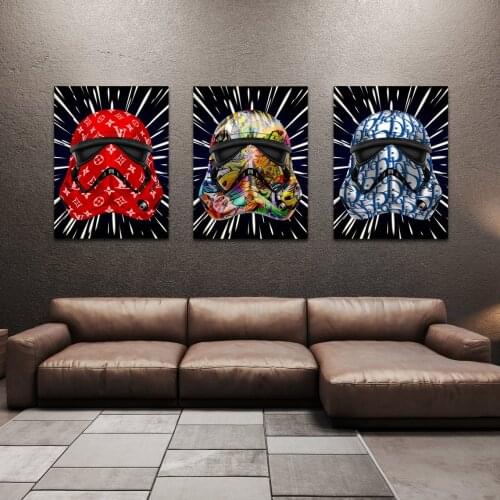 Star Wars Mask WaterColor Poster Diy 5D Diamond Painting Disney Cross Stitch Kits Diamond Embroidery Mosaic Home Decor