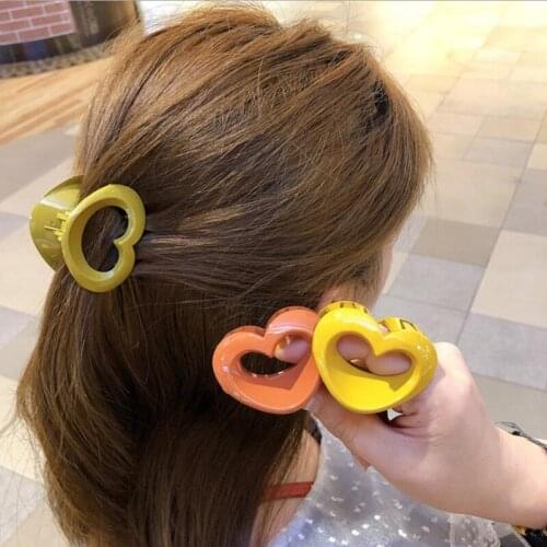 New Fashion Hair Clip Barrettes Alloy Hairdressing Clips Clamp Candy Color Hairpins Hair Accessories DIY Large Hairpin Claws
