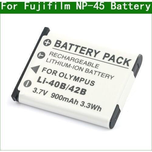 NP-45 NP-45A NP-45B Digital Camera Battery for Fujifilm FinePix JX250 JX255 JX300 JX370 JX375 JX400 JX700 JX710 JZ100 JZ110 T200