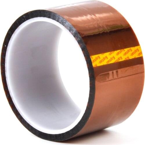 Hot Sale 50mm X 100ft One-side Self-adhesive High Temperature Heat Resistant Polyimide Tape for BGA PCB SMT Soldering Shielding