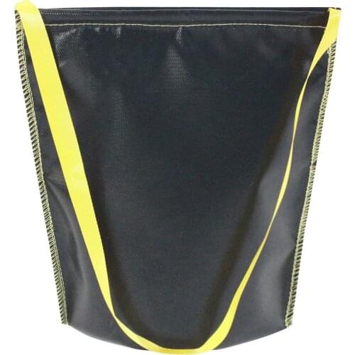 Outdoor Flame Retardant Storage Bag Charcoal Storage Carry Bag Safe Flame Extinguisher For Putting Out Charcoals Camp Accessory