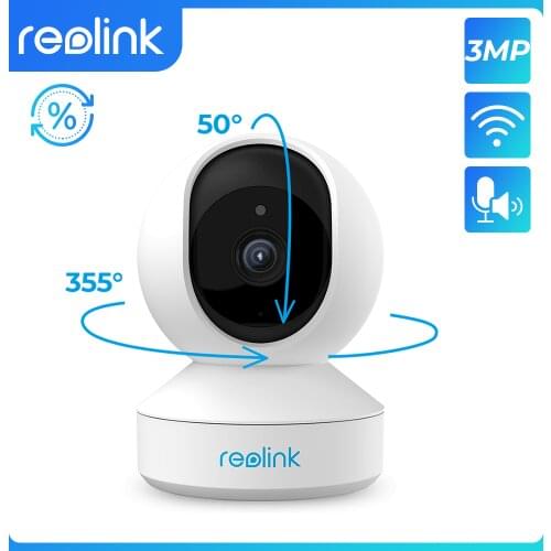 [Refurbished Camera]Reolink 4MP WiFi Camera Pan&Tilt 2-Way Audio Motion Detection 2.4G/5Ghz Smart Home Video Surveillance E1 Pro