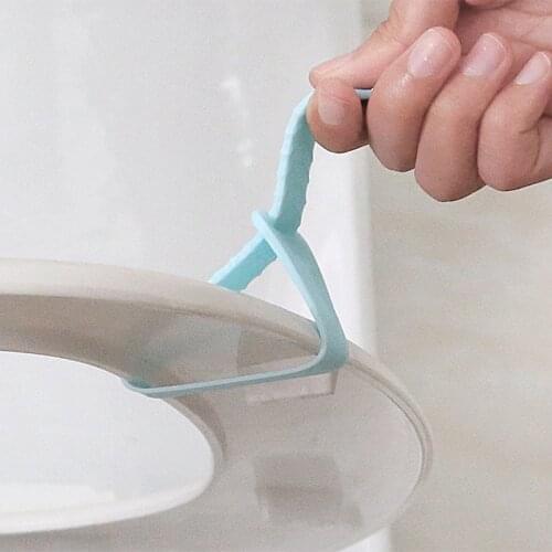 Toilet Seat Cover Handle Lifter Sanitary Closestool Seat Cover Lift Handle Lid Lifter Toilet Seat Lifter Bathroom Supplier Tools