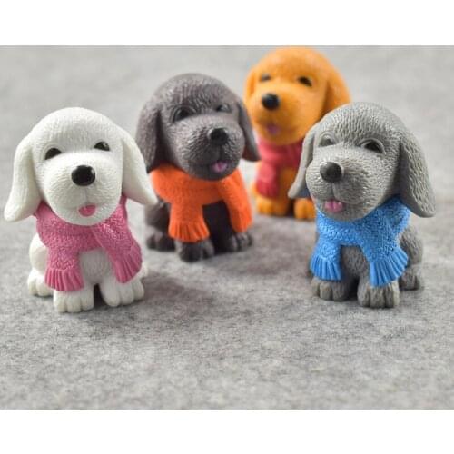 Cute Dog Decoration Car Ornaments Car Decoration Interior Dashboard Decoration car accessories Birthday Gift Home Decor