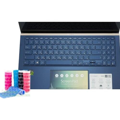 For ASUS ZenBook 15 UX534ftc UX534f UX534FT UX534FA UX 534 fyc ft A9010t A9009t 15.6'' silicone Laptop Keyboard Cover protector