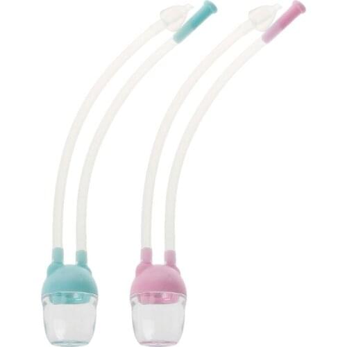 Baby Nose Clean Silicone Infant Nasal Aspirator Wash Your Nose Care Baby Nose Nasal Inhaler Infant Preventing Backflow Aspirator