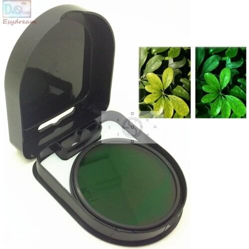 Full Green Color Lens Filter for Canon Nikon Camera Lenses 37 40.5 46 49 52 55 58 62 67 72 77 mm 49mm 52mm 55mm 58mm 67mm 77mm
